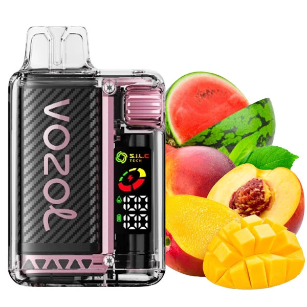 Одноразовая электронная сигарета Vozol Vista Peach Mango Watermelon (Персик Манго Арбуз) (20000 Затяжек)