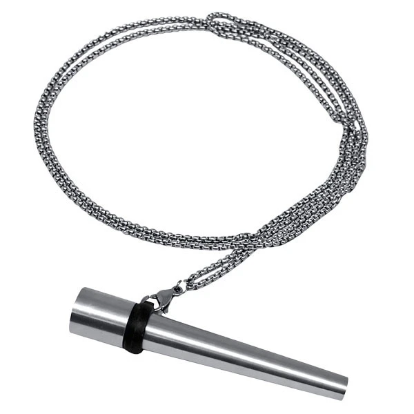 Персональний мундштук в упаковці Yahya Steel Slim (Сріблястий)