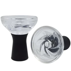 Чашка силиконовая под калауд Samsaris Vitria Silicon Glass (Черный)