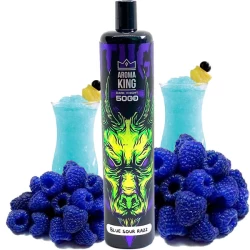 Одноразовая электронная сигарета Aroma King Blue Sour Razz (Блу Сауэр Разз) (5000 Затяжек)