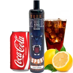 Одноразовая электронная сигарета Aroma King Cola Lemon (Кола Лимон) (5000 Затяжек)