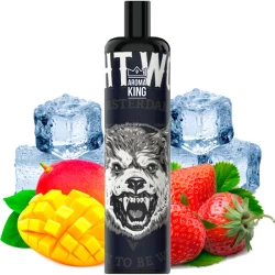 Одноразовая электронная сигарета Aroma King Mango Strawberry Ice (Манго Клубника Лед) (5000 Затяжек)