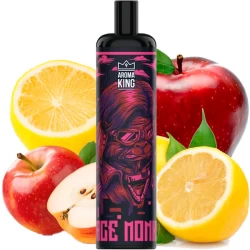Одноразовая электронная сигарета Aroma King Red Apple Lemon (Красное Яблоко Лимон) (5000 Затяжек)