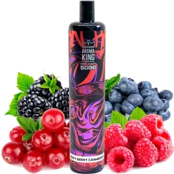 Одноразовая электронная сигарета Aroma King Very Berry Cranberry (Вери Ягода Клюква) (5000 Затяжек)