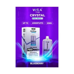 Одноразовая электронная сигарета Crystal Pro Max Blueberry (Черника) (10000 Затяжек)