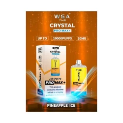 Одноразовая электронная сигарета Crystal Pro Max Pineapple Ice (Ананас Лед) (10000 Затяжек)