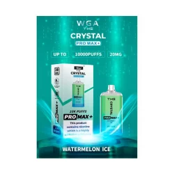 Одноразовая электронная сигарета Crystal Pro Max Watermelon Ice (Арбуз Лед) (10000 Затяжек)