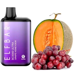 Одноразовая электронная сигарета Elf Bar BC Ultra Grape Honeydew (Виноград Ханидью) (5000 Затяжек)