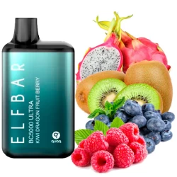 Одноразовая электронная сигарета Elf Bar BC Ultra Kiwi Dragon Fruit Berry (Киви Питайя Ягода) (5000 Затяжек)