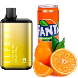 Одноразовая электронная сигарета Elf Bar BC Ultra Orange Soda (Апельсин Фанта) (5000 Затяжек)