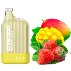 Одноразовая электронная сигарета Elf Bar CR Strawberry Mango (Клубника Манго) (5000 Затяжек)