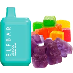 Одноразовая электронная сигарета Elf Bar LB Gummy Bear (Мармелад Мишка) (5000 Затяжек)