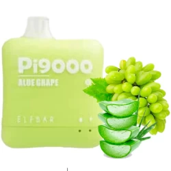 Одноразовая электронная сигарета Elf Bar Pi Aloe Grape (Алоэ Виноград) (9000 Затяжек)