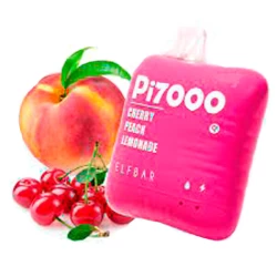 Одноразовая электронная сигарета Elf Bar Pi Cherry Peach Lemonade (Вишня Персик Лимонад) (7000 Затяжек)