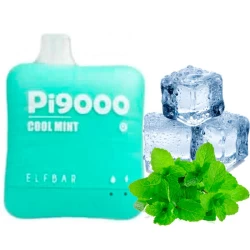 Одноразовая электронная сигарета Elf Bar Pi Cool Mint (Кул Мята) (9000 Затяжек)