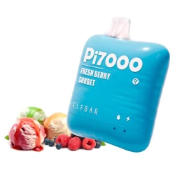 Одноразовая электронная сигарета Elf Bar Pi Fresh Berry Sorbet (Фреш Ягода Сорбет) (7000 Затяжек)