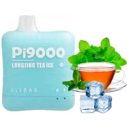 Одноразовая электронная сигарета Elf Bar Pi Longjing Tea Ice (Лонджин Чай Лед) (9000 Затяжек)