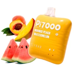 Одноразовая электронная сигарета Elf Bar Pi Mango Peach Watermelon (Манго Персик Арбуз) (7000 Затяжек)