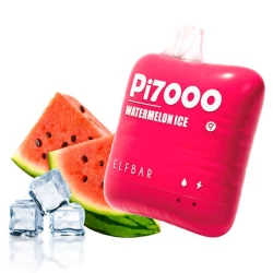 Одноразовая электронная сигарета Elf Bar Pi Watermelon Ice (Арбуз Лед) (7000 Затяжек)