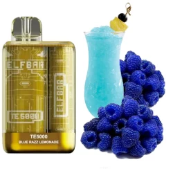 Одноразовая электронная сигарета Elf Bar TE Blue Razz Lemonade (Блу Разз Лимонад) (5000 Затяжек)