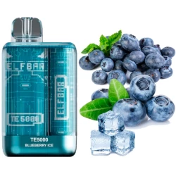 Одноразовая электронная сигарета Elf Bar TE Blueberry Ice (Черника Лед) (5000 Затяжек)
