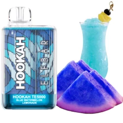 Одноразовая электронная сигарета Elf Bar TE Hookah Edition Blue Watermelon Lemonade (Блу Арбуз Лимонад) (5000 Затяжек)