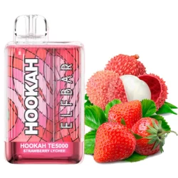 Одноразовая электронная сигарета Elf Bar TE Hookah Edition Strawberry Lychee (Клубника Личи) (5000 Затяжек)
