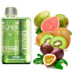 Одноразовая электронная сигарета Elf Bar TE Kiwi Passion Fruit Guava (Киви Маракуйя Гуава) (5000 Затяжек)