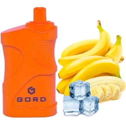 Одноразовая электронная сигарета GORD Banana Ice (Банан Лед) (4000 Затяжек)