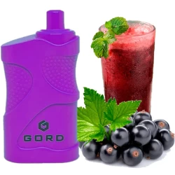 Одноразовая электронная сигарета GORD Blackcurrant Lemonade (Черная Смородина Лимонад) (4000 Затяжек)