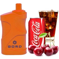 Одноразовая электронная сигарета GORD Cherry Cola (Вишня Кола) (4000 Затяжек)