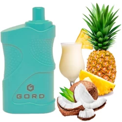 Одноразовая электронная сигарета GORD Pineapple Coconut Milk (Ананас Кокос Молоко) (4000 Затяжек)