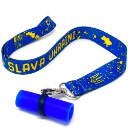 Персональный мундштук Personalka Slava Ukraini (Синий)