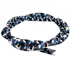 Шланг силиконовый без мундштука Amy Deluxe Camouflage Soft Touch (Черный с серым)