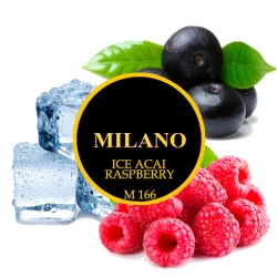 Тютюн Milano Ice Acai Raspberry M166 (Лід Асаї Малина) 100 гр