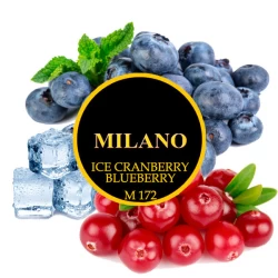 Тютюн Milano Ice Cranberry Blueberry M172 (Лід Журавлина Чорниця) 100 гр