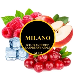 Тютюн Milano Ice Cranberry Raspberry Apple M132 (Лід Журавлина Малина Яблуко) 50 гр