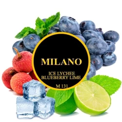 Тютюн Milano Ice Lychee Blueberry Lime M131 (Лід Лічі Чорниця Лайм) 50 гр