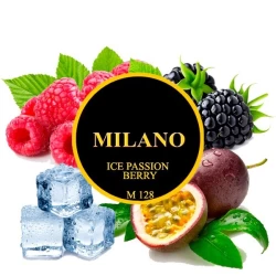 Тютюн Milano Ice Passion Berry M128 (Лід Ягода Маракуя) 50 гр