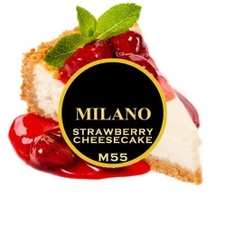 Тютюн Milano Strawberry Cheesecake M55 (Полуниця Чізкейк) 100 гр