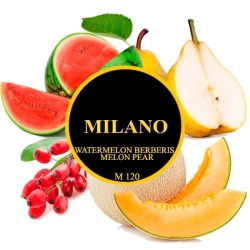 Тютюн Milano Watermelon Berberis Melon Pear M120 (Вотермелон Берберіс Мелон Пір) 50 гр