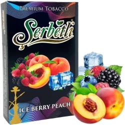 Табак Serbetli Ice Berry Peach (Ягоды Персик Лед) 50гр