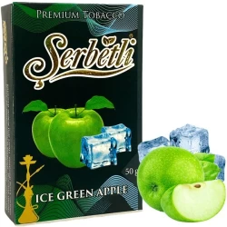 Табак Serbetli Ice Green Apple (Ледяное Зеленое Яблоко) 50гр