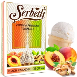 Табак Serbetli Peach Pistachio Ice Cream (Персик Фисташковое Мороженое) 50гр