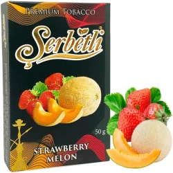Табак Serbetli Strawberry Melon (Клубника Дыня) 50гр