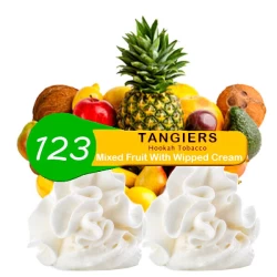 Тютюн Tangiers Noir Mixed Fruit With Whipped Cream 123 (Міксд Фрут Віз Віпед Крем) 250 гр