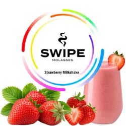 Безнікотинова суміш Swipe Strawberry Milkshake (Полуниця Мілкшейк) 50 гр