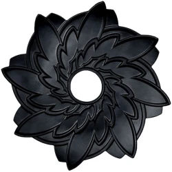Блюдо для кальяна Karma Feather (Черный)