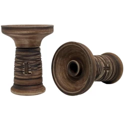 Чашка глиняная Lavart Aurora Amber Wood (Коричневый с бежевым)