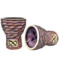 Чашка глиняная UNLTD Turkish Purple Amethryn (Фиолетовый с золотым)